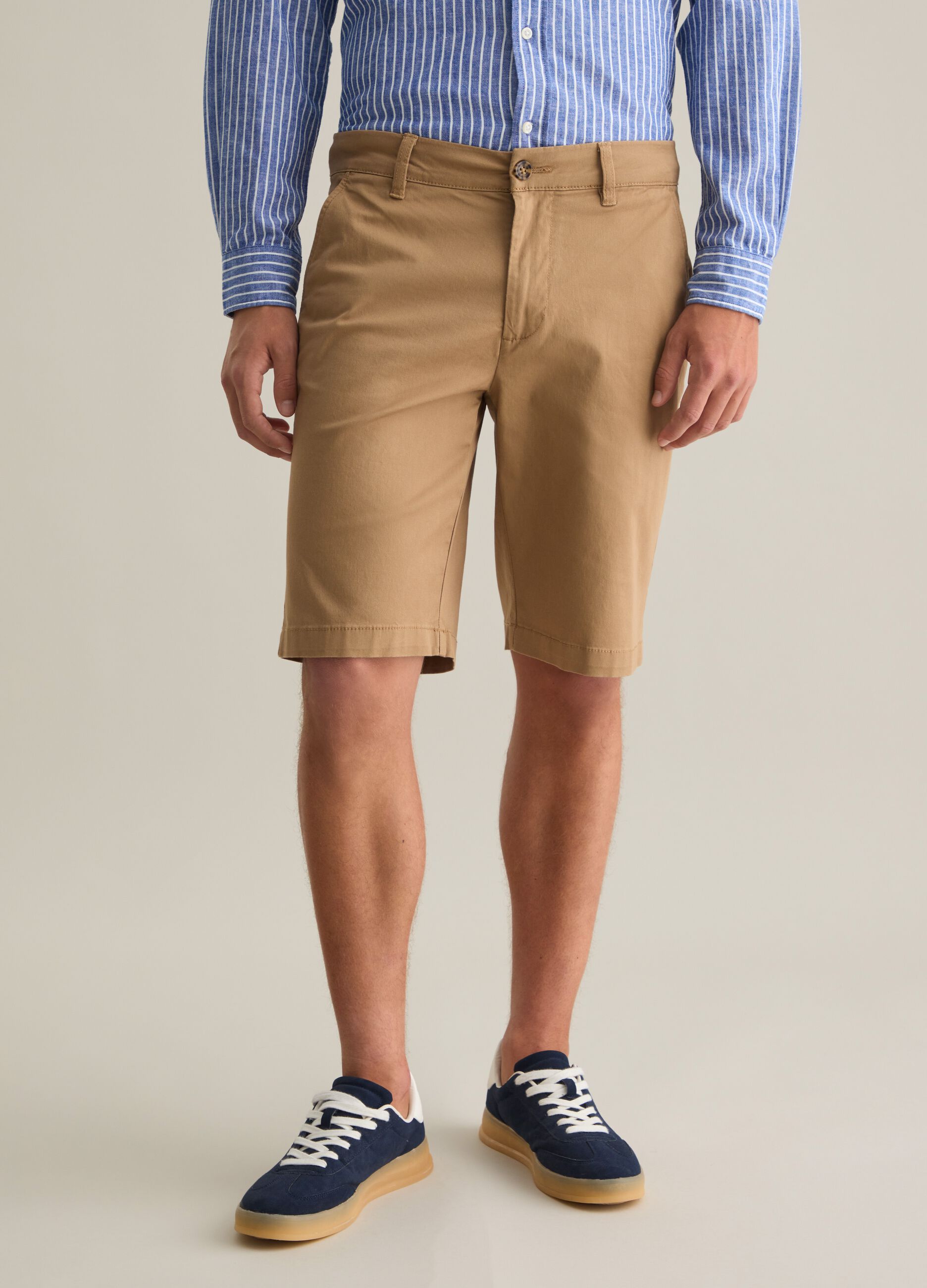 Bermuda chino in cotone stretch