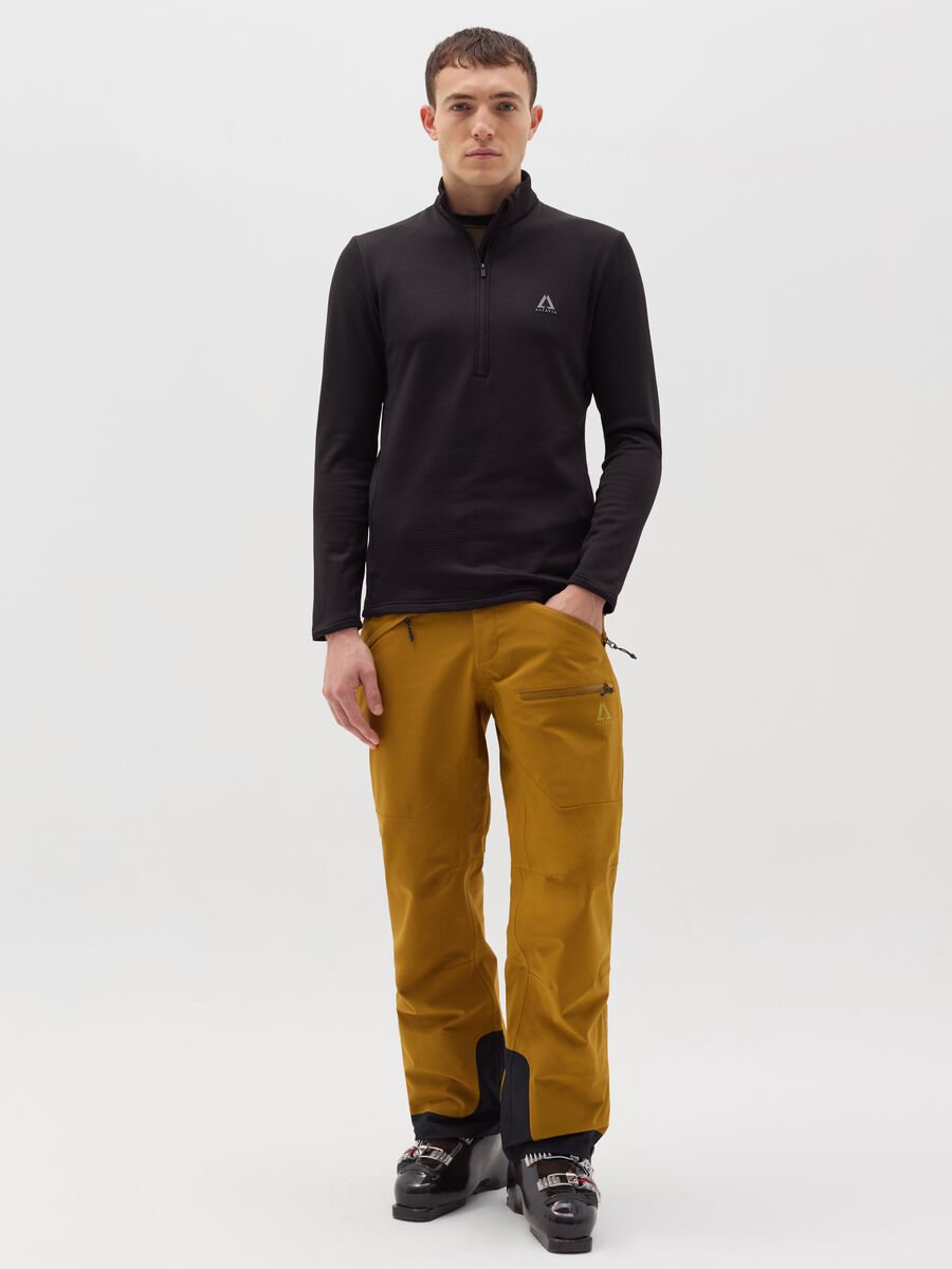 Waffle pile half-zip ALTAVIA WITH DEBORAH COMPAGNONI_1