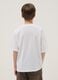 White pure cotton T-shirt with print_1