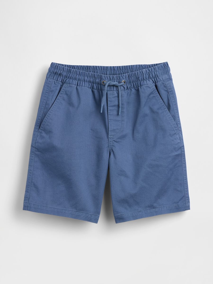 Stretch cotton shorts_3