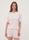Pink organic cotton heart-print pyjamas_1
