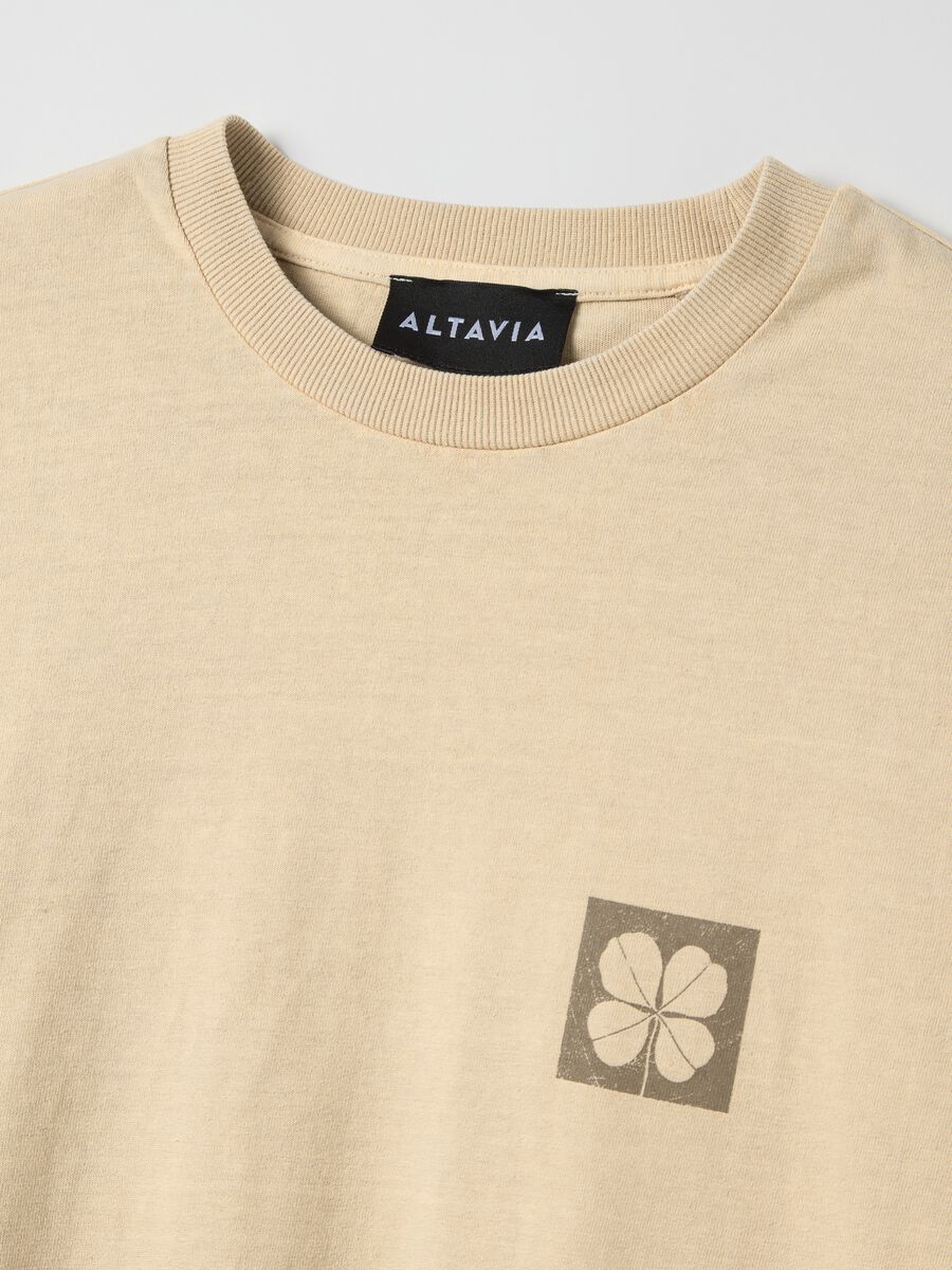 Cotton T-shirt with ALTAVIA print_5