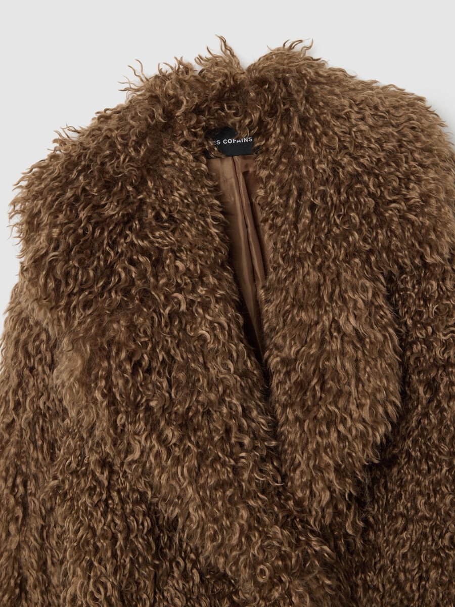 Soft brown regular fit jacket_5