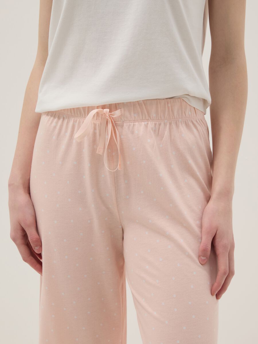 Pigiama in puro cotone multicolor regular fit_3