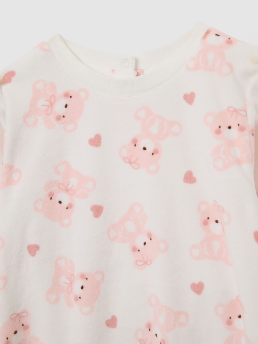 Bipack tutine multicolor da neonato con stampe e maniche lunghe_2