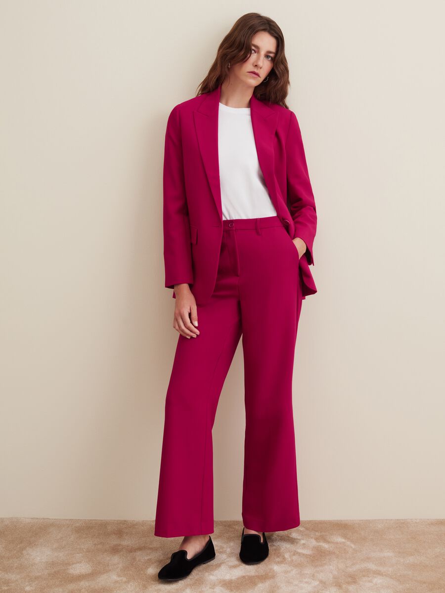 Pantalone wide leg stretch_0