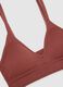 Brown Stretch Fabric Bra_5