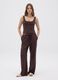 Women's Stretch Cotton Brown Top_1