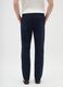 Blue stretch cotton trousers regular fit_2