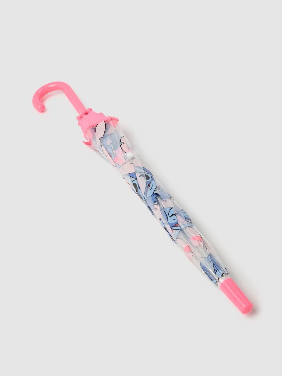 Multicoloured children's umbrella with Stitch graphics_2