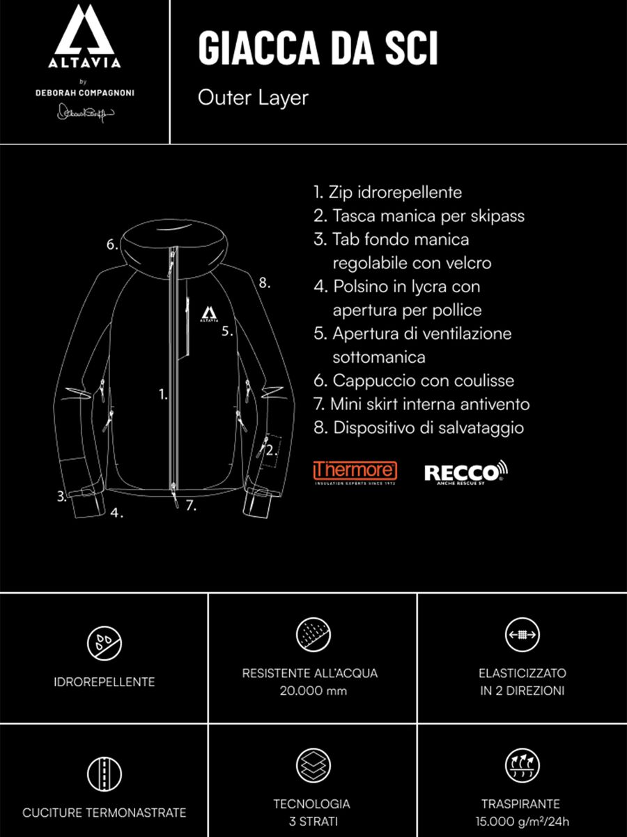ALTAVIA Ski Jacket WITH DEBORAH COMPAGNONI_2