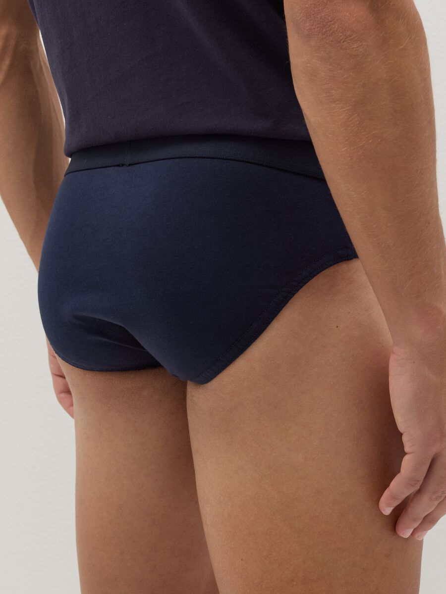 Three-pack briefs in organic cotton_2
