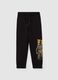 Joggers with drawstring and Batman print_0