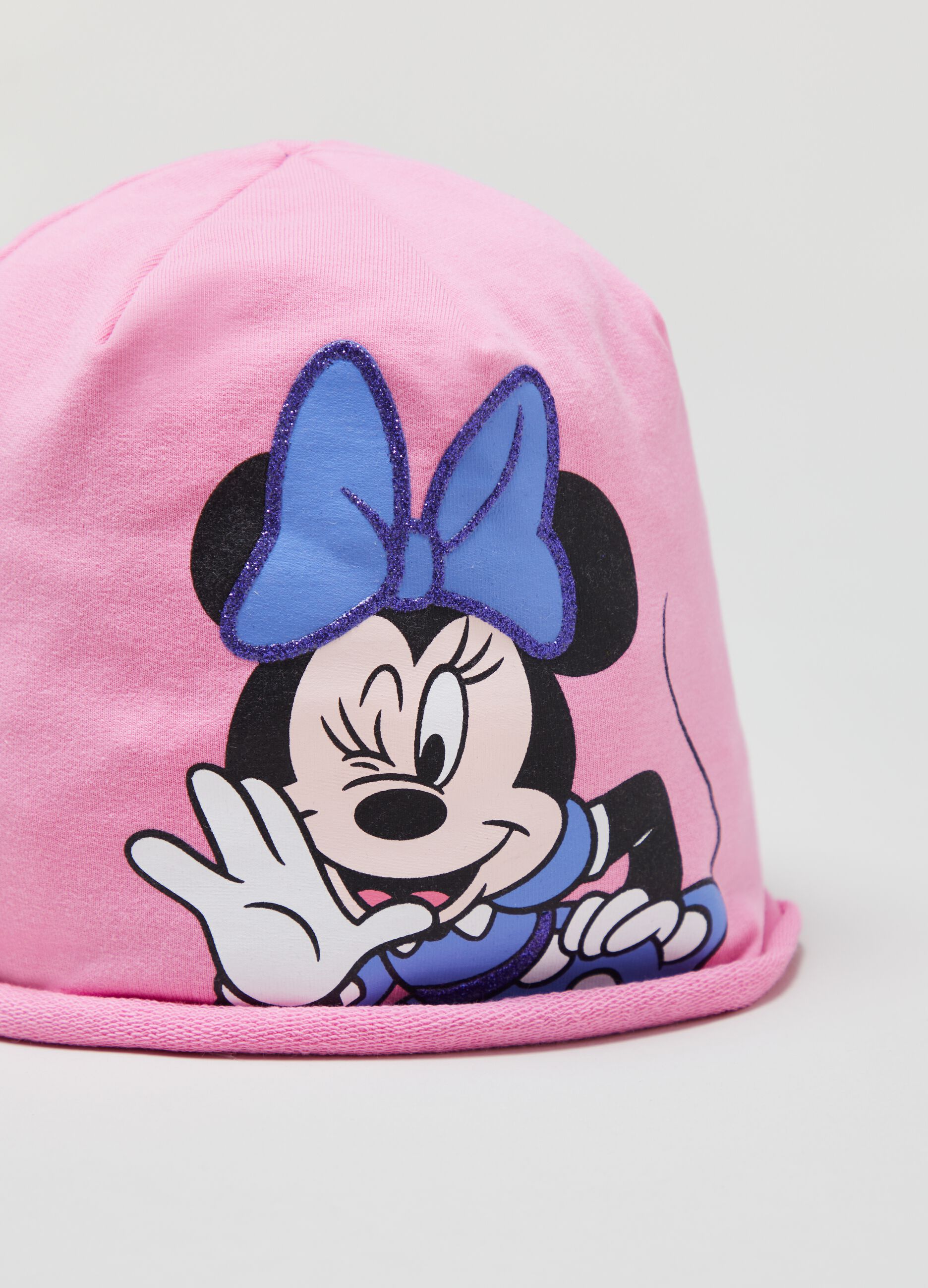 Berretto in French Terry con stampa Minnie _2