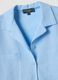 Light blue linen and viscose blend shirt, regular fit_1