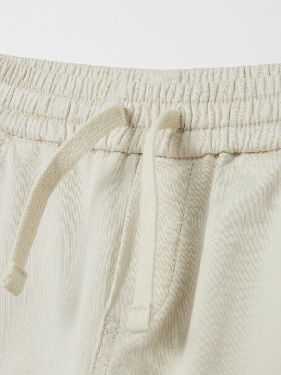 Cargo joggers with drawstring_2