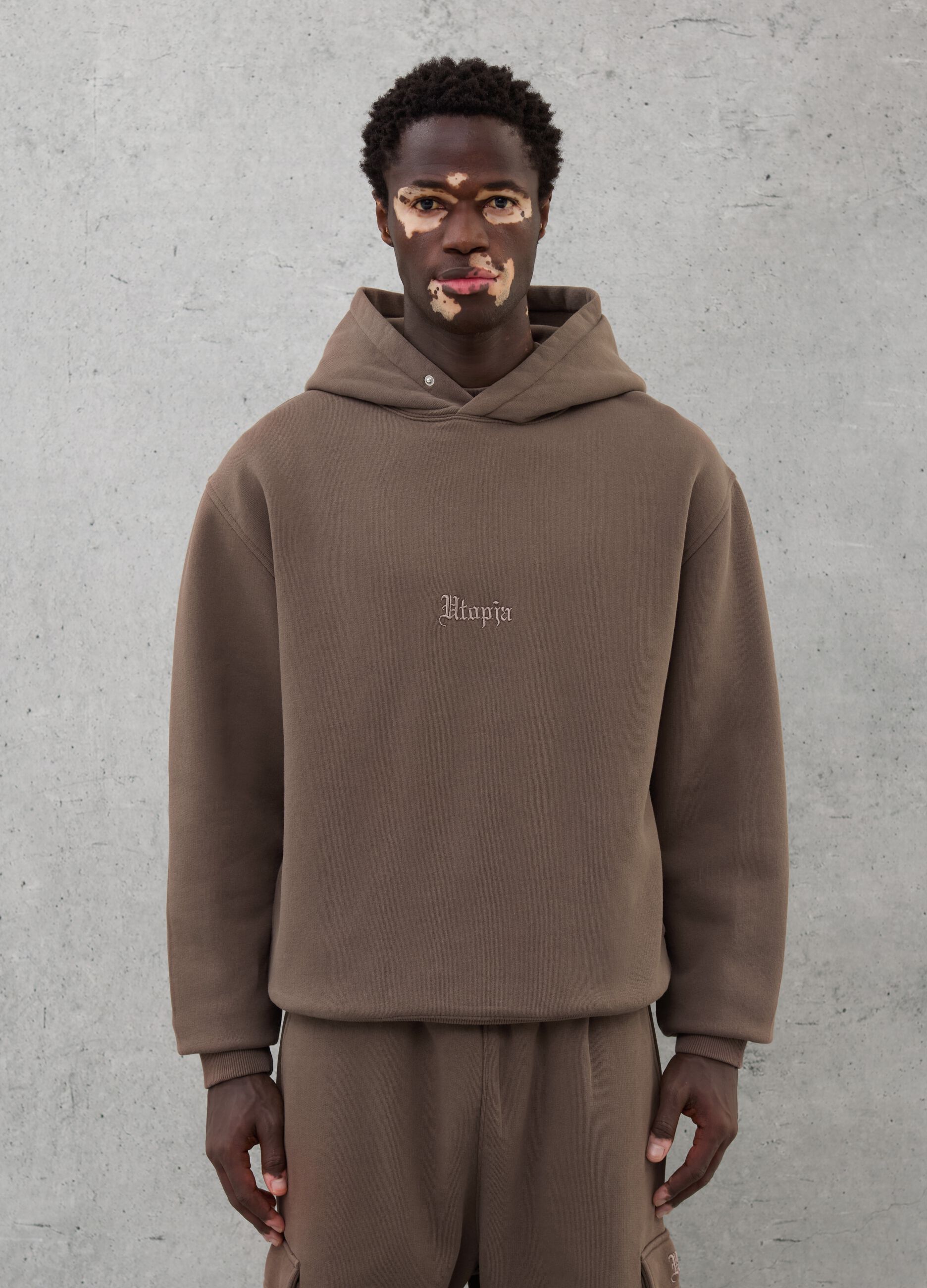 Perfect Hoodie Cappuccino Brown