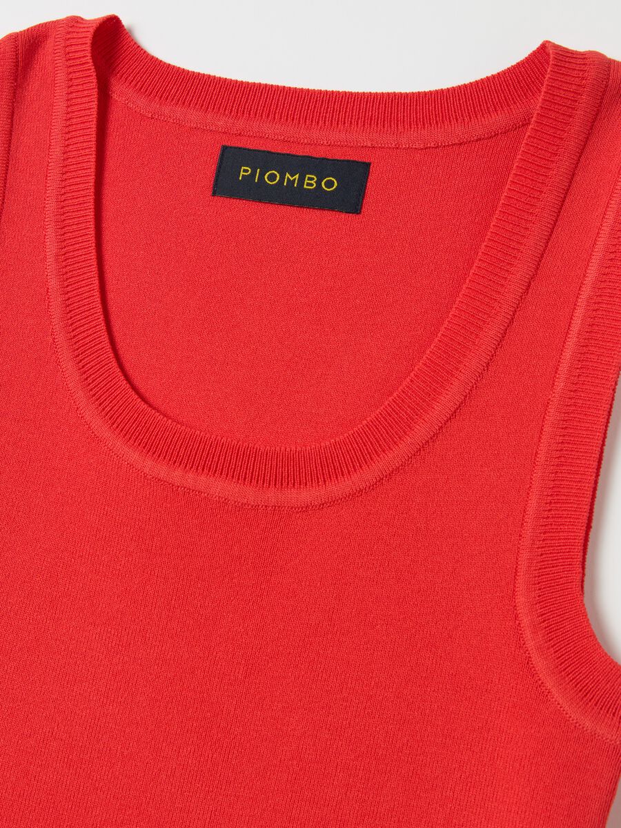Solid colour tank top_5
