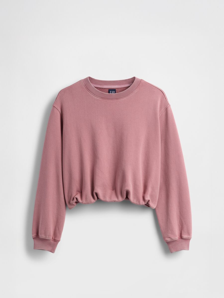 Pink Crew Neck Sweatshirt_3