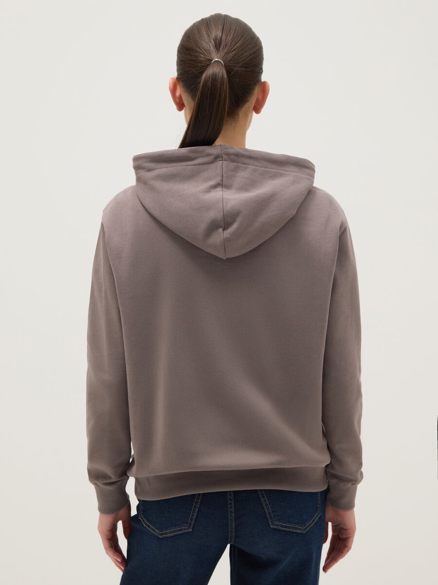 Grey pure cotton sweatshirt regular fit with Hard Rock Cafe logo_2