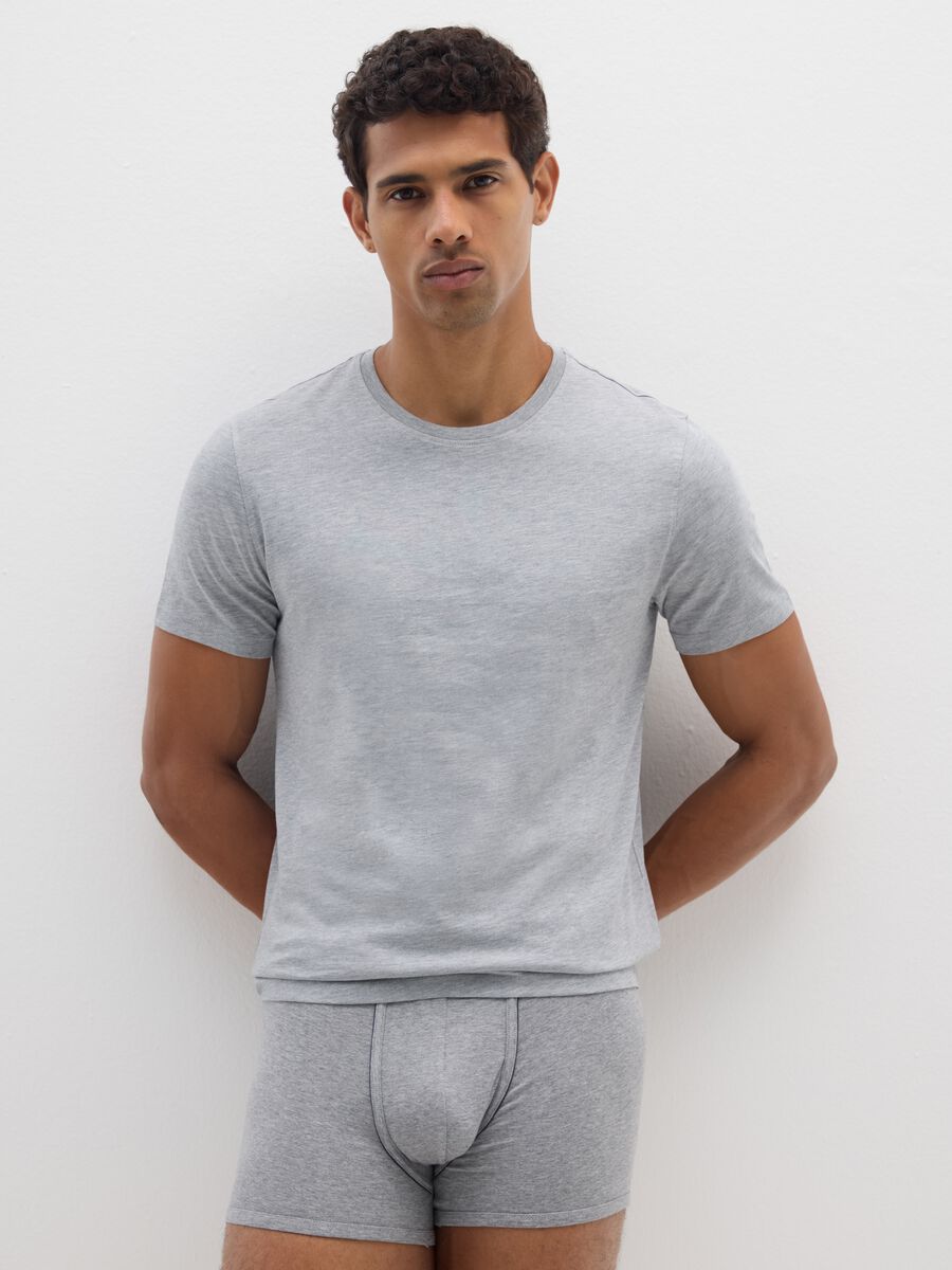 Two-pack stretch cotton grey boxers_0