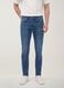 Blue skinny-fit stretch cotton denim jeans_2