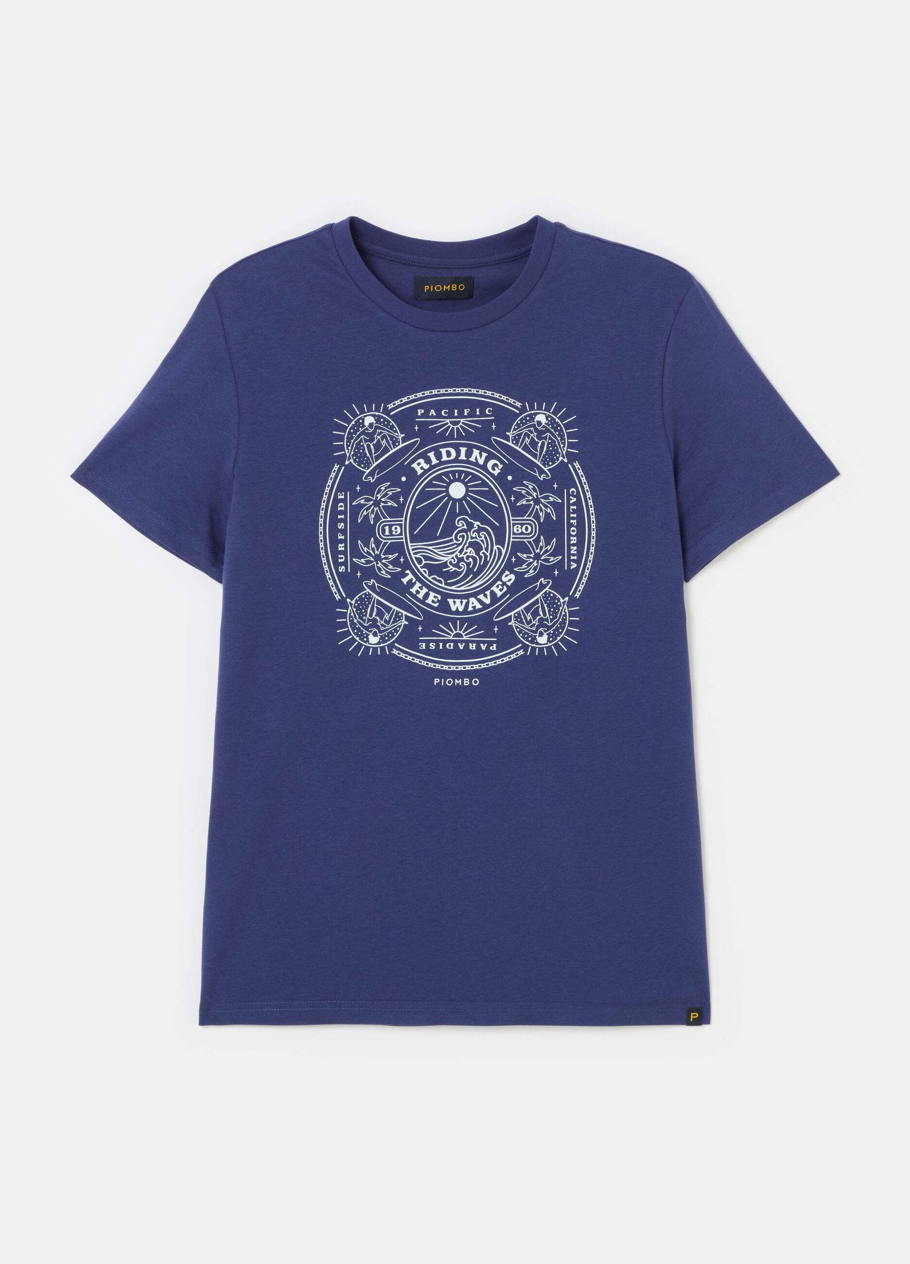T-shirt in cotone con stampa grafica