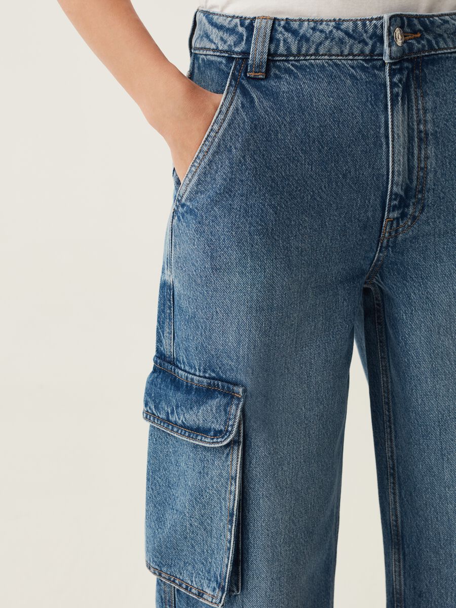 Jeans cargo acid wash_3