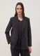 Black regular-fit viscose-blend blazer_1