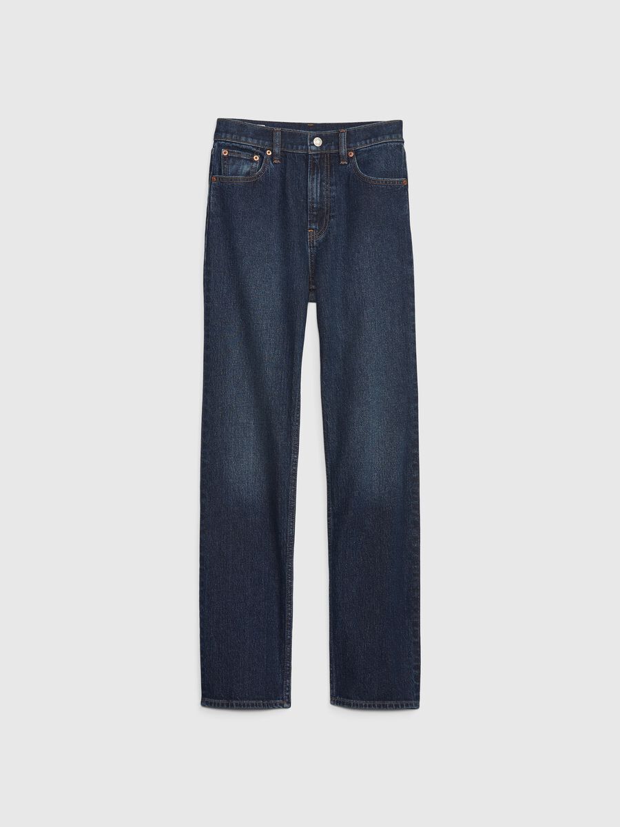 Straight-fit, high-rise jeans_5