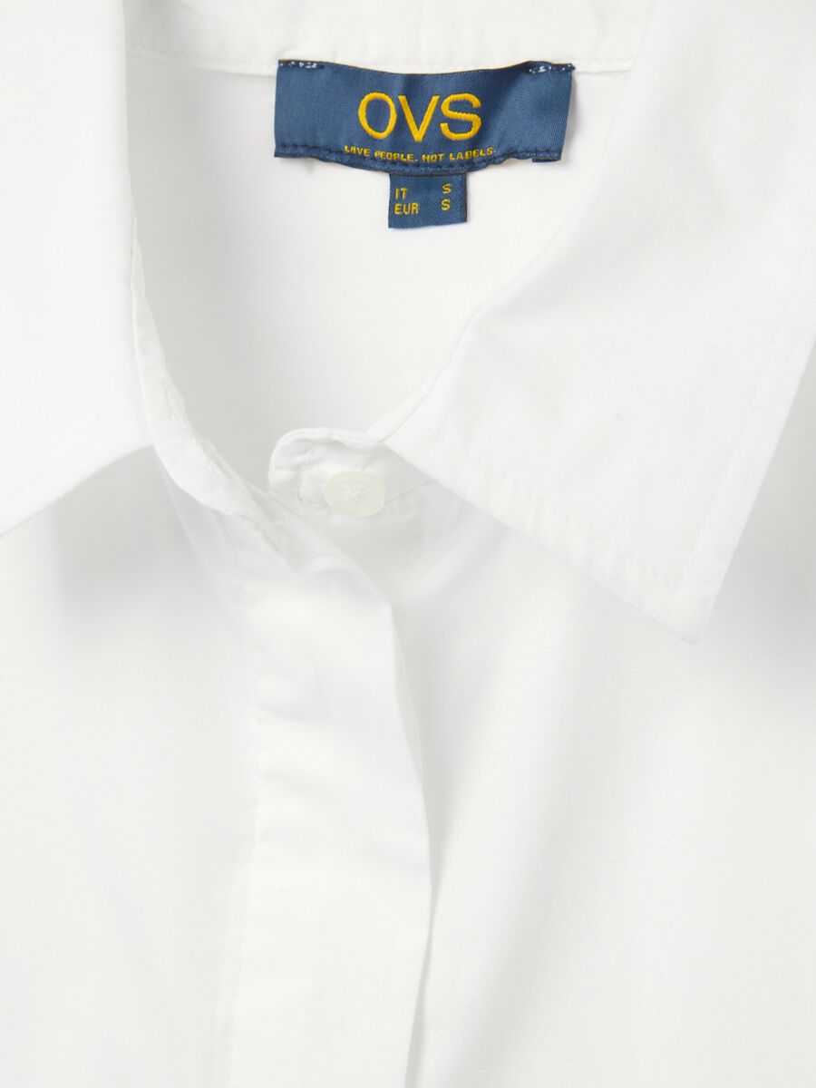 Cotton shirt with short sleeves_5