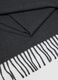 Grey scarf with fringes_2