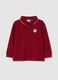 Kids' Red Pure Cotton Polo Regular Fit with Mickey Mouse_0
