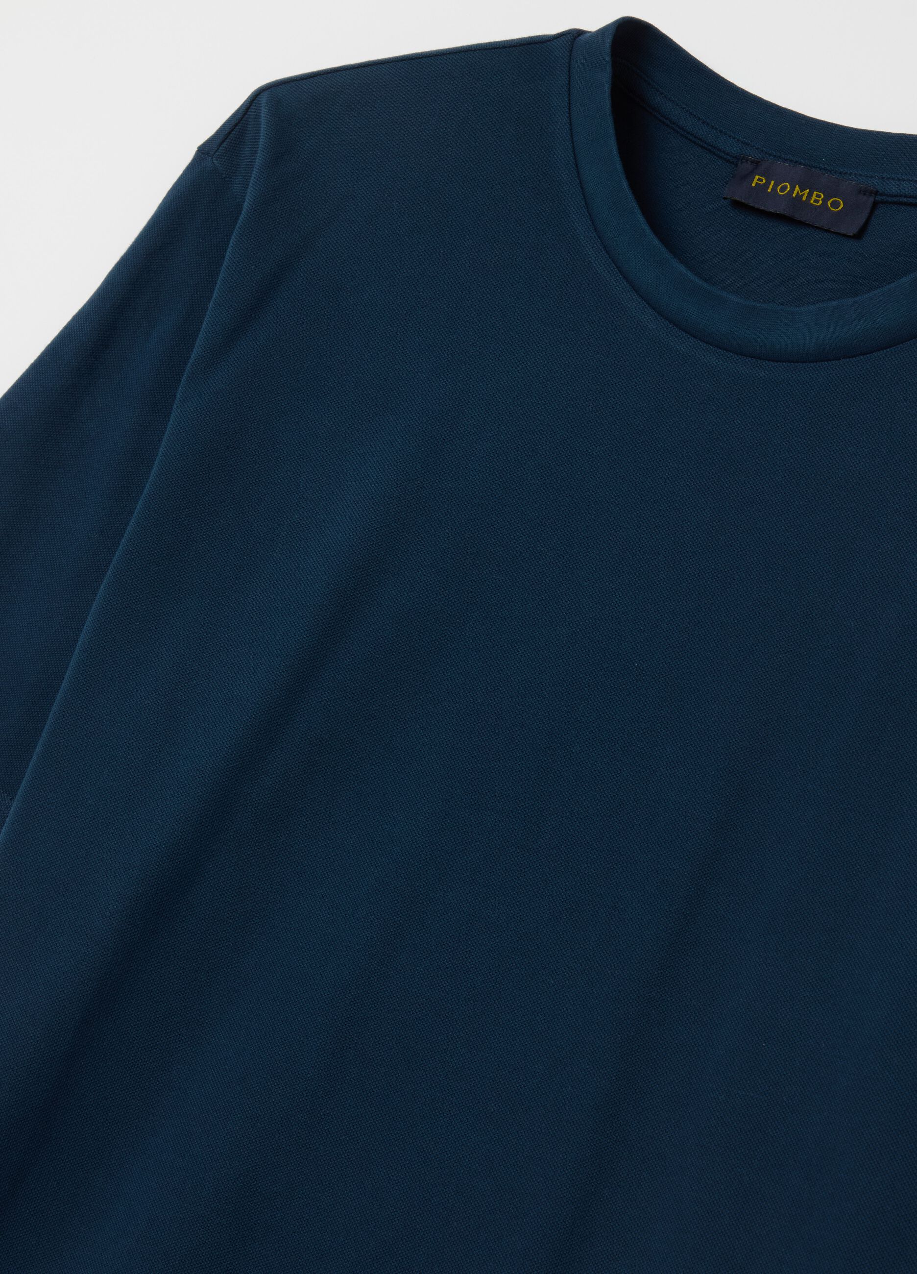 T-shirt in cotone tinta unita