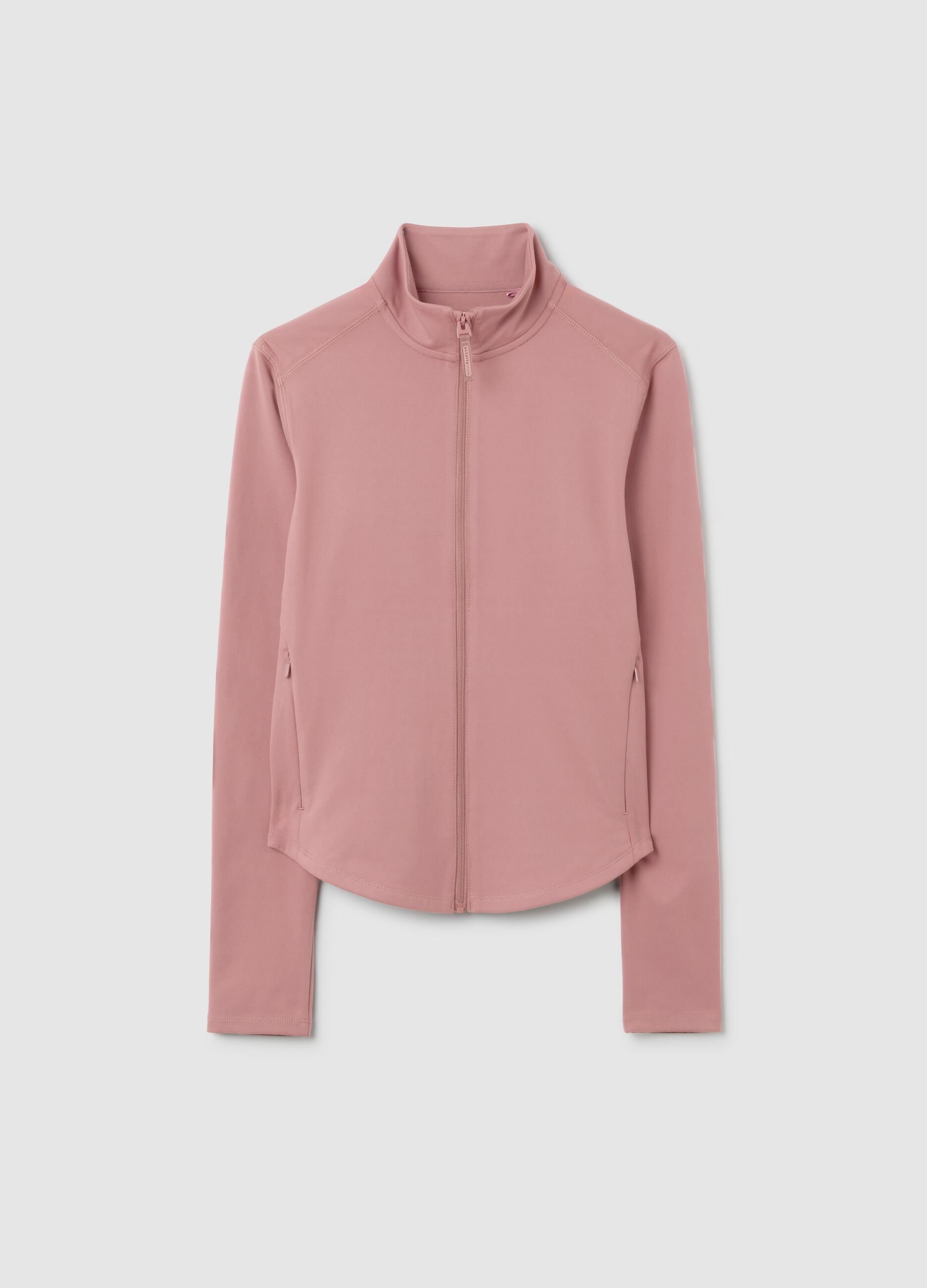 Full-zip Sports Jacket in Stretch Fabric ALTAVIA STUDIO