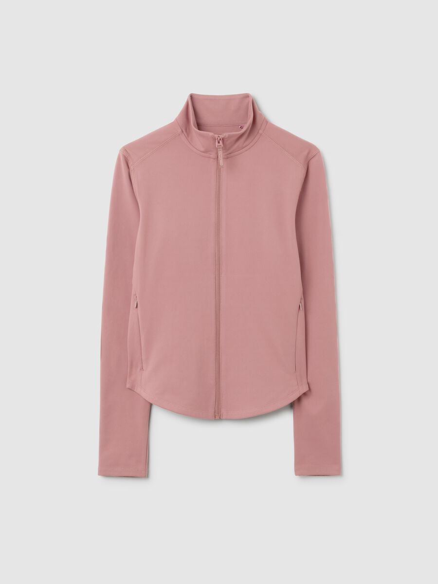 Full-zip Sports Jacket in Stretch Fabric ALTAVIA STUDIO_4