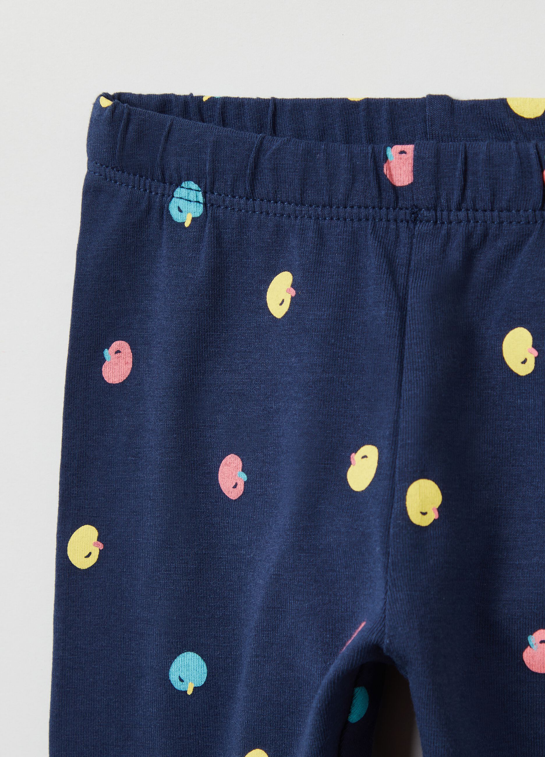 Leggings stretch con stampa_2