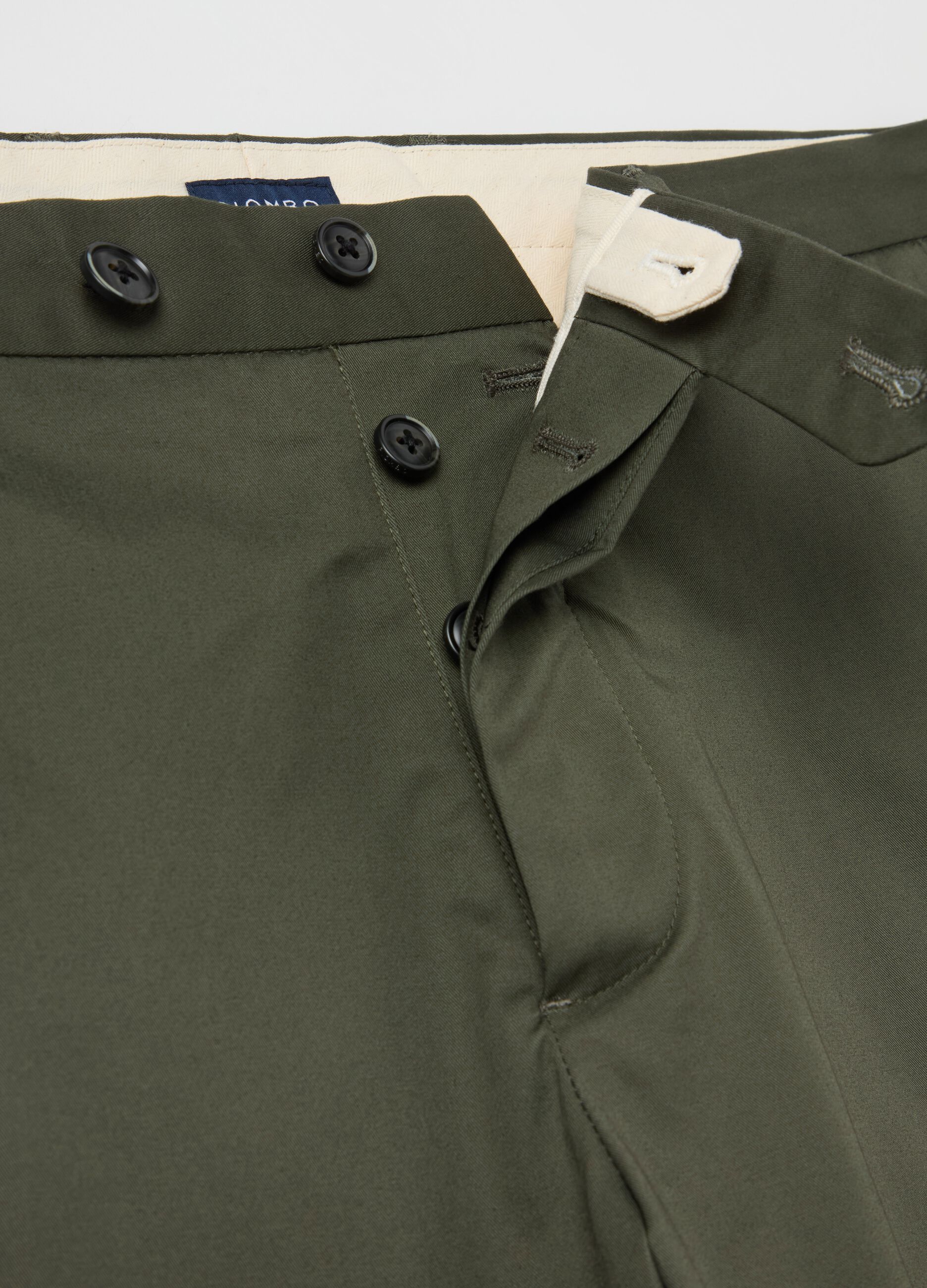 Pantalone chino in cotone stretch