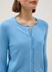 Blue viscose blend cardigan regular fit with buttons_3
