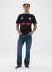 Black pure cotton T-shirt Red Bull New York_0