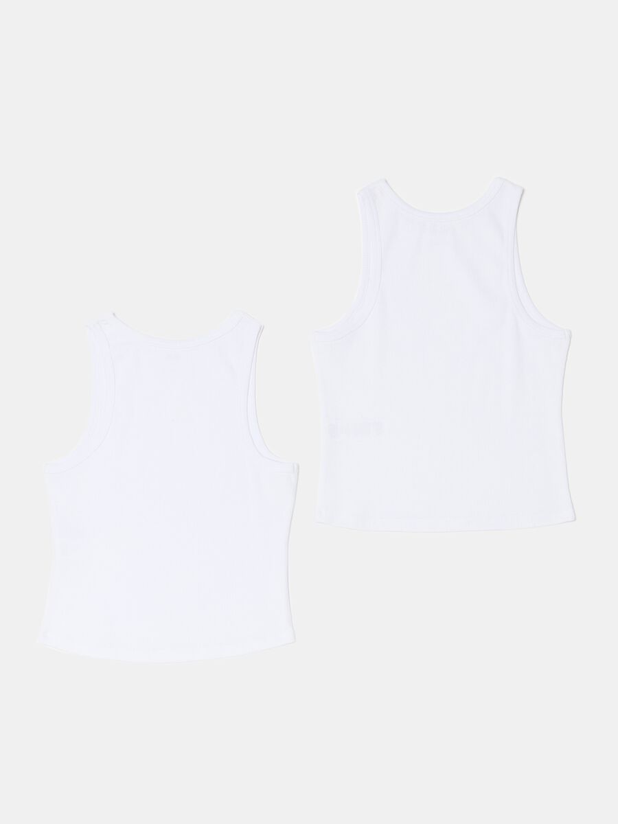 Two-pack vests with slim ribbing_1