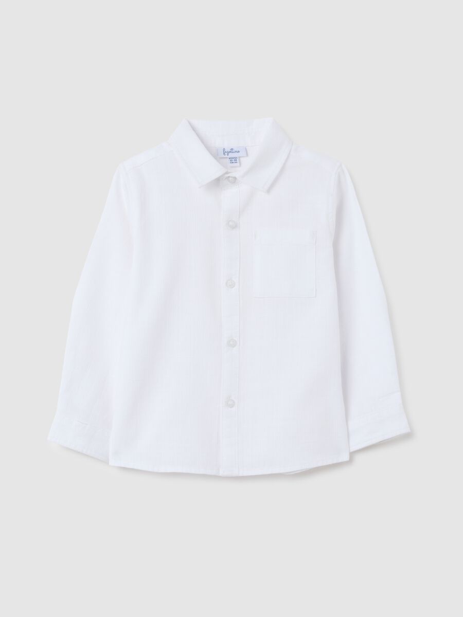 Classic White Shirt for Boys_0