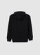 Boy's black pure cotton regular fit sweatshirt with writing_1