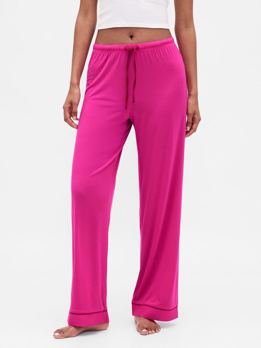 Pigiama rosa elasticizzato_1