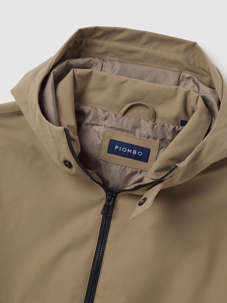 Beige jacket with zip_1