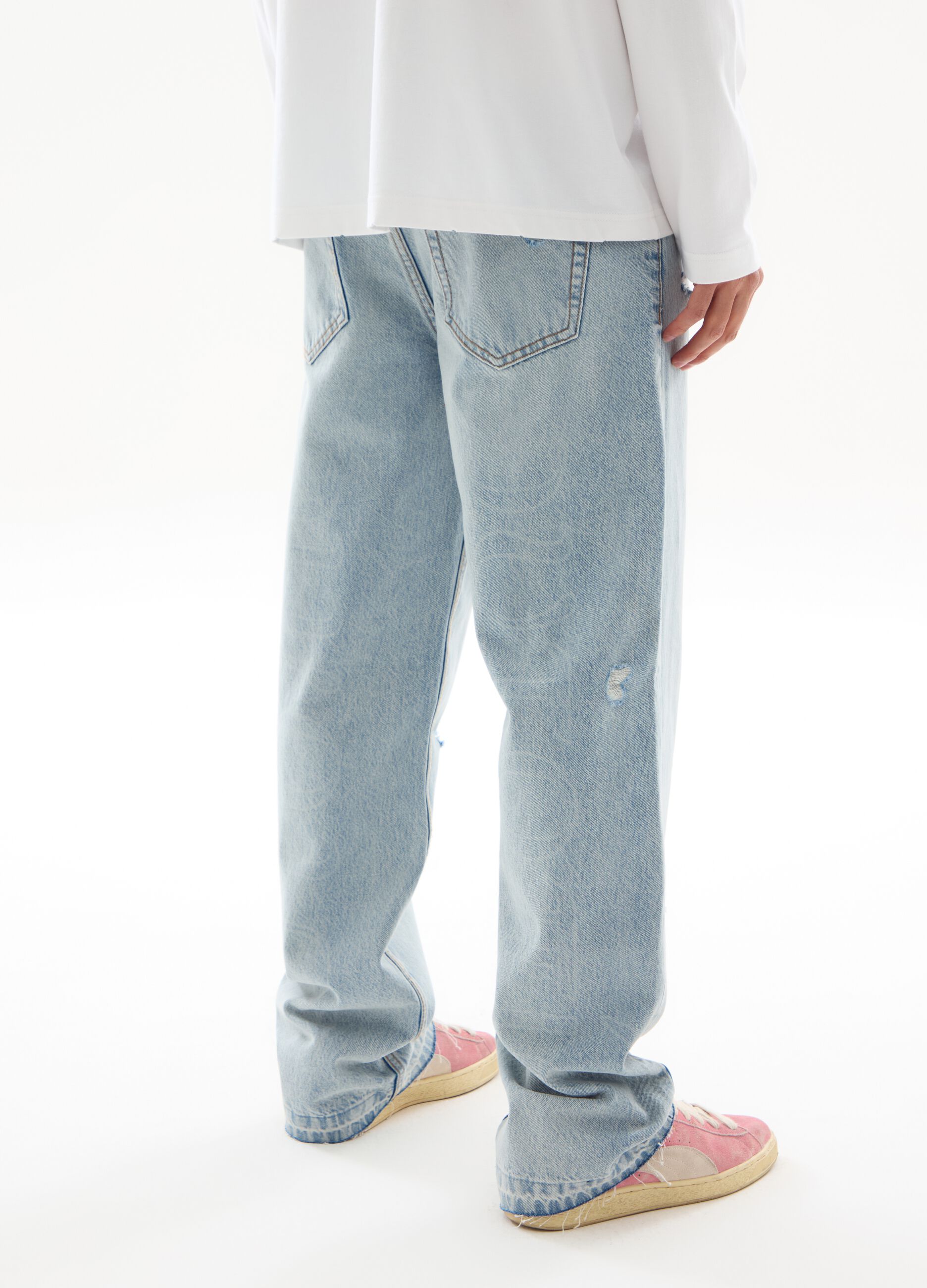 Baggy Lasered Denim