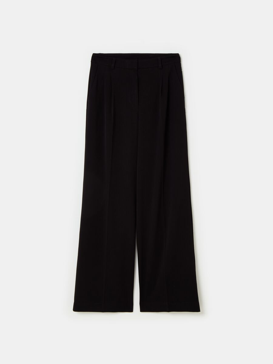 Pantaloni palazzo wide leg Contemporary_3