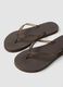 Brown flip-flops with translucent straps_1