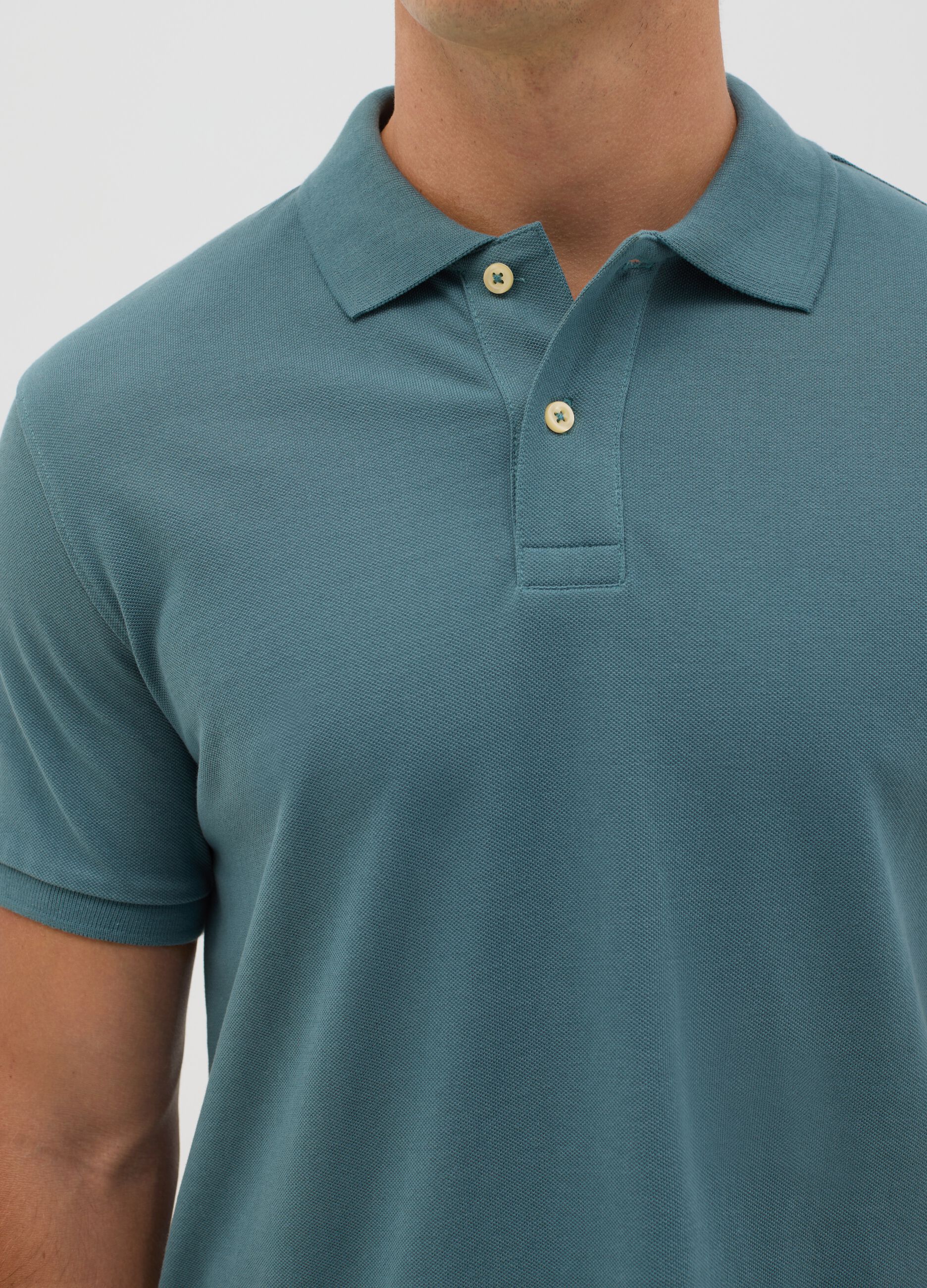Organic cotton regular-fit polo shirt