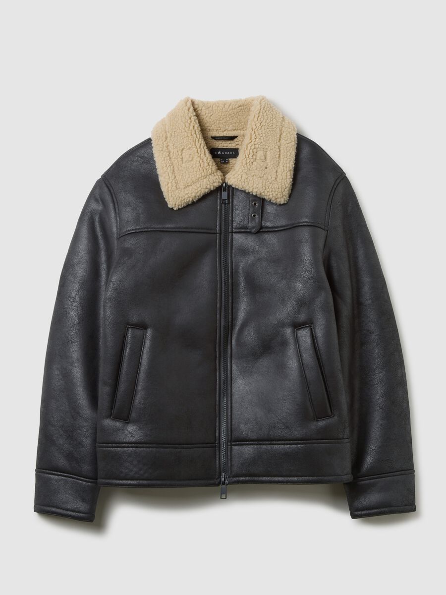 Giacca nera regular fit_5